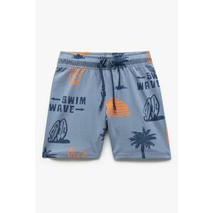 Pantaloni scurti cu imprimeu tropical imagine