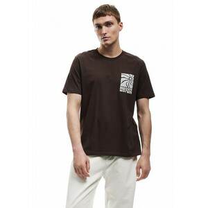 Tricou regular fit de bumbac cu imprimeu discret imagine