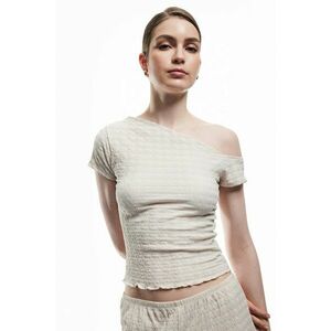 Tricou asimetric texturat imagine