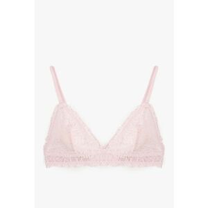Sutien de dantela fara sustinere metalica cu bretele ajustabile imagine