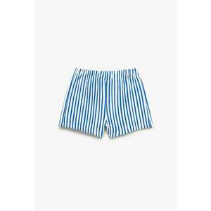 Pantaloni scurti in dungi cu talie elastica imagine