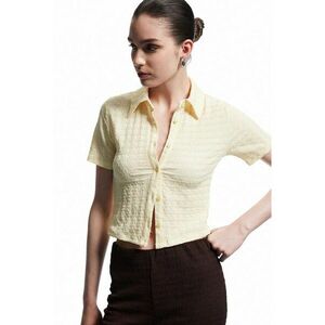 Camasa crop texturata imagine