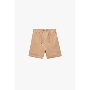 Pantaloni scurti de bumbac cu pensa imagine