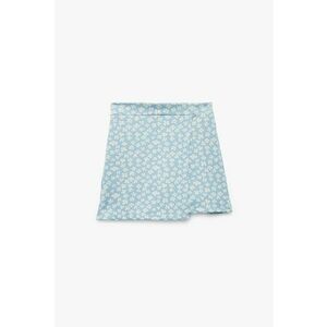 Fusta-pantalon cu model floral imagine