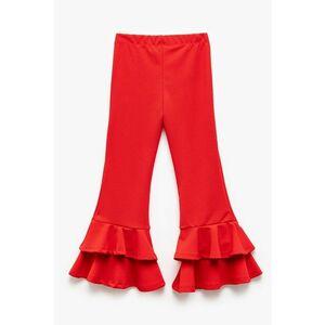 Pantaloni evazati cu volane imagine