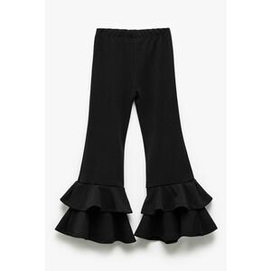 Pantaloni evazati cu volane imagine