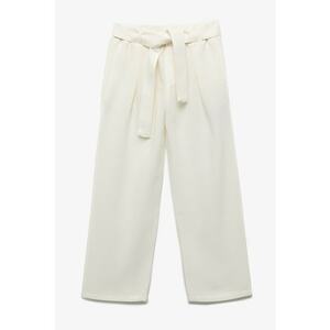 Pantaloni cu croiala ampla si cordon imagine