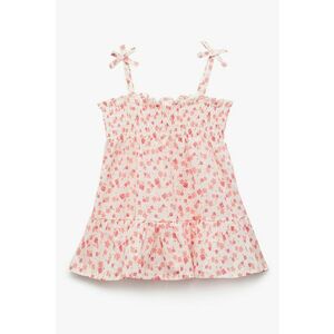 Rochie evazata cu model floral imagine