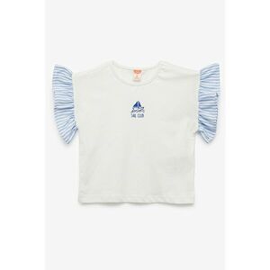 Tricou cu maneci cu volane imagine