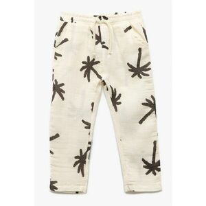 Pantaloni de bumbac cu snur imagine