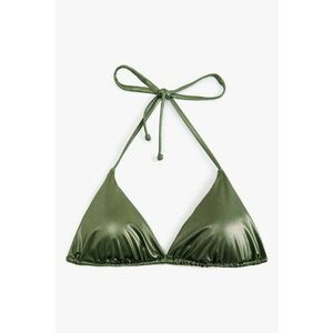 Sutien triunghiular de baie - Verde feriga - imagine