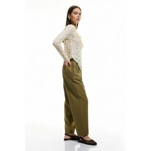 Pantaloni drepti cu buzunare laterale imagine