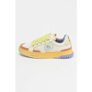 Pantofi sport colorblock cu detalii de piele intoarsa imagine