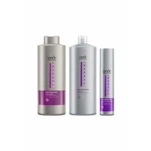 Pachet Deep Moisture - Sampon 1000 ml - Balsam 1000 ml - Spray leave-in 250 ml - hidratare intensa - netezire imagine