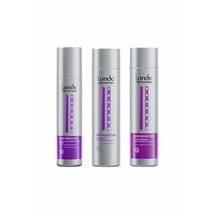 Set Deep Moisture - Sampon 250 ml - Balsam 250 ml - Spray leave-in 250 ml - Hidratare - Normal imagine