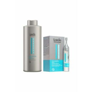 Set sampon si ser Vital Booster - energizant - anti-cadere - 250ml si 6x9ml imagine
