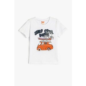 Tricou din bumbac cu imprimeu grafic imagine