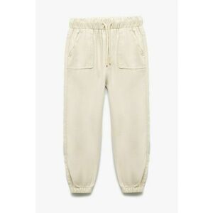 Pantaloni conici cu talie elastica si mansete imagine