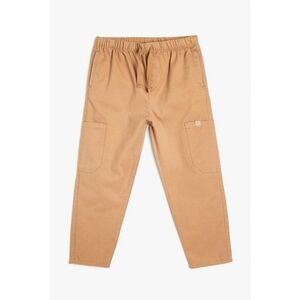 Pantaloni de bumbac cu snur in talie imagine