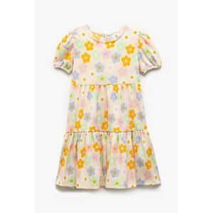 Rochie stratificata cu model floral imagine
