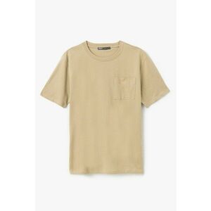 Tricou uni cu buzunar pe piept imagine