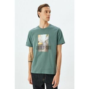 Tricou cu imprimeu pe partea din fata imagine