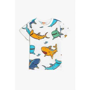 Tricou din bumbac cu model imagine