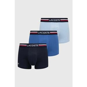 Lacoste boxeri 3-pack barbati, culoarea albastru marin imagine