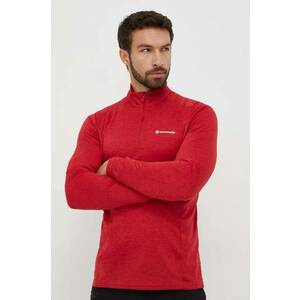 Montane longsleeve funcțional Dart Zip culoarea rosu imagine