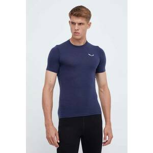 Salewa tricou funcțional Cristallo culoarea albastru marin, 00.0000028207 imagine