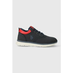 U.S. Polo Assn. cizme de iarna pentru copii culoarea albastru marin imagine