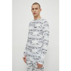 Picture longsleeve funcțional Nangha culoarea alb imagine