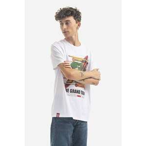 Alpha Industries tricou din bumbac x NASA culoarea alb, cu imprimeu 116504.09-white imagine
