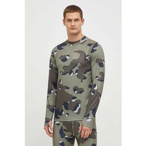 Burton longsleeve funcțional Midweight culoarea verde imagine