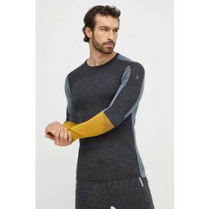 Smartwool longsleeve funcțional Intraknit Thermal Merino culoarea gri imagine