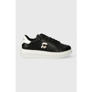Karl Lagerfeld sneakers din piele KAPRI MENS culoarea negru, KL52530N imagine