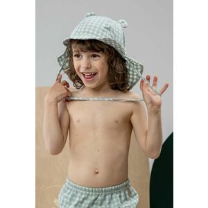 Jamiks caciula de bumbac pentru copii WIDAR culoarea verde, modelator imagine