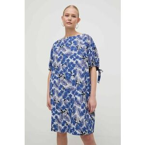 Weekend Max Mara rochie din bumbac mini, oversize 2415220000000 imagine