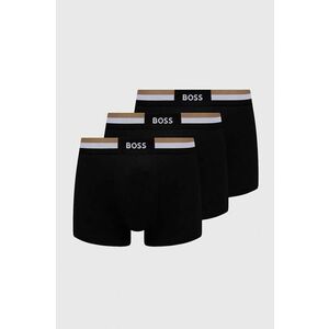BOSS boxeri 3-pack bărbați, culoarea negru 50516542 imagine