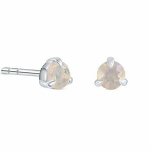 Cercei din argint Silver Opal Stud imagine