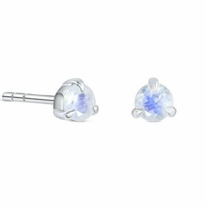 Cercei din argint Silver Moonstone Stud imagine