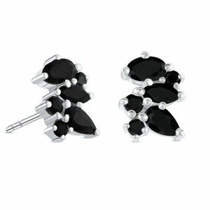 Cercei din argint Silver Mystic Black Tourmaline imagine