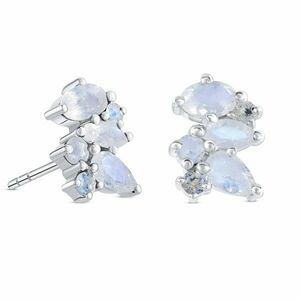 Cercei din argint Silver Mystic Moonstone imagine