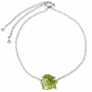 Bratara din argint Silver Piece of Peridot imagine
