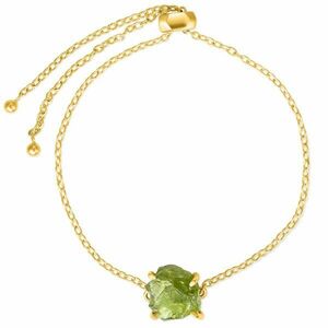 Bratara din argint Golden Piece of Peridot imagine