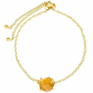 Bratara din argint Golden Piece of Citrin imagine