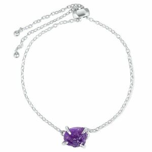 Bratara din argint Silver Piece of Amethyst imagine