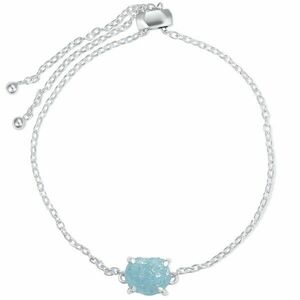 Bratara din argint Silver Piece of Aquamarine imagine
