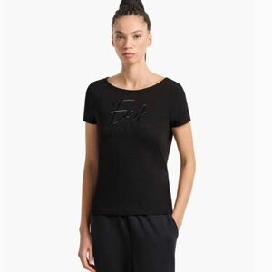 Tricou EA7 W HANDWRITTEN TEE CROSSOVER imagine