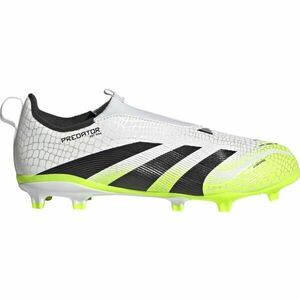 adidas PREDATOR LEAGUE LL FG/MG J Ghete de fotbal copii, alb, mărime 37 1/3 imagine